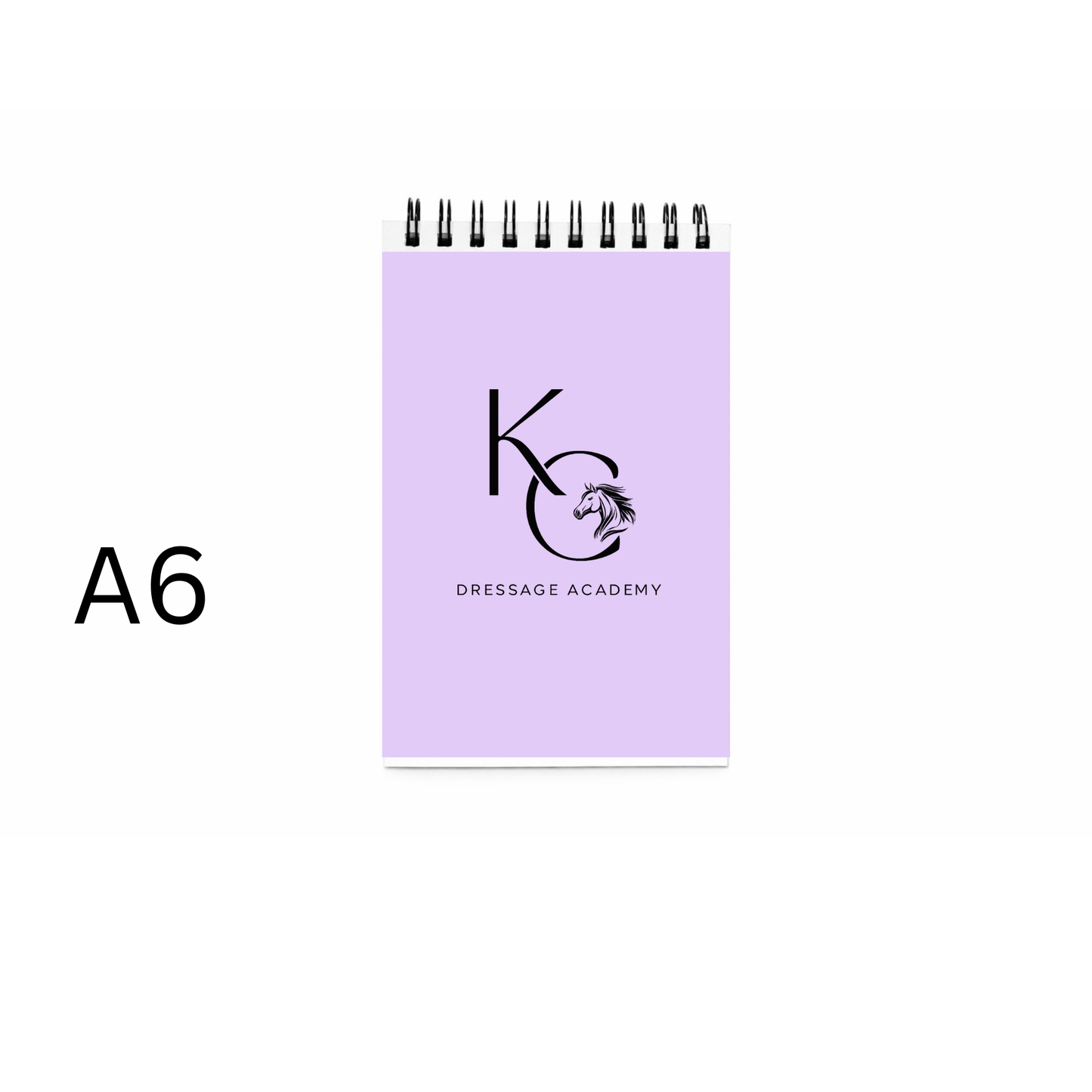 KC Dressage Academy A6 Notebook
