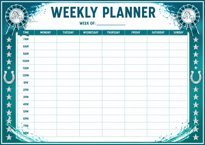 Weekly Planner Whiteboard