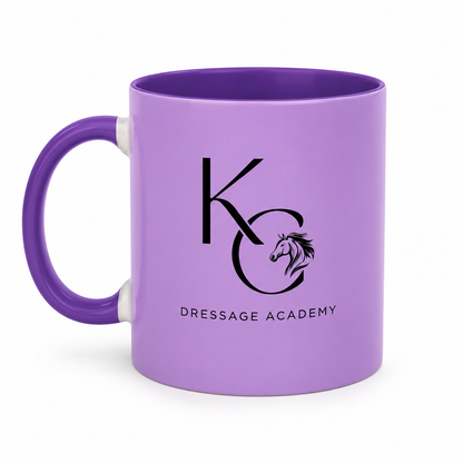 KC Dressage Academy Mug Purple
