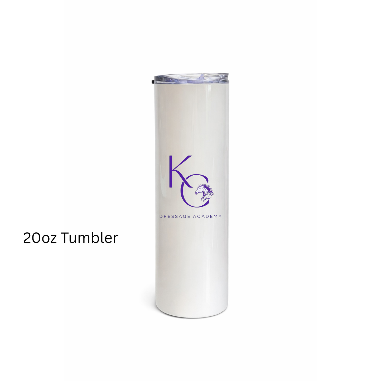 KC Dressage Academy 20oz Skinny Tumbler (Copy)