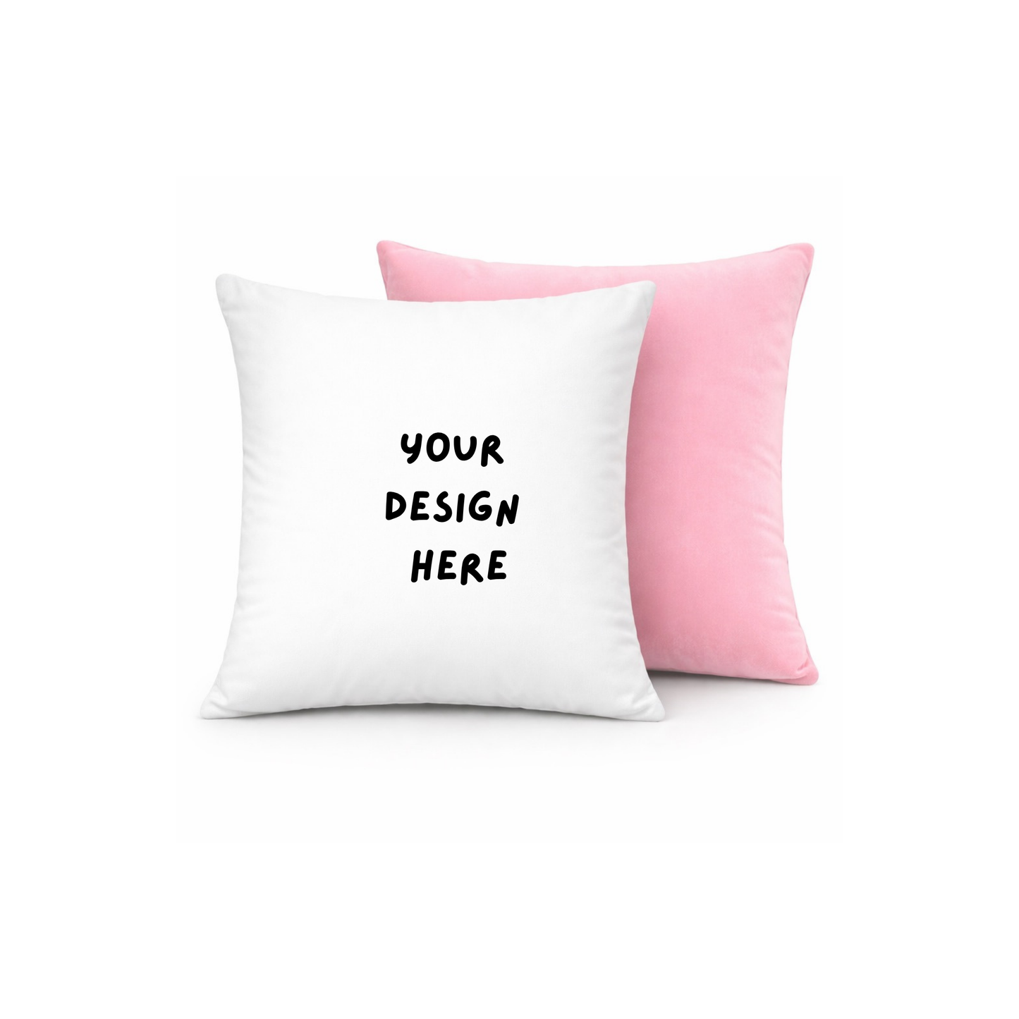 Personalised Velvet Cushion Cover 40x40cm