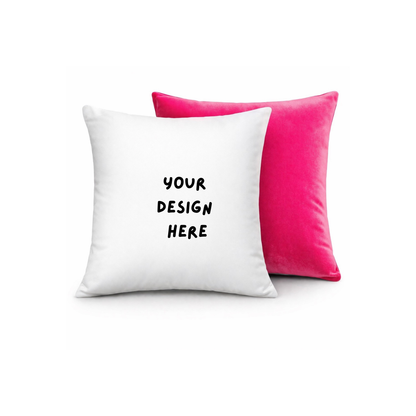 Personalised Velvet Cushion Cover 40x40cm