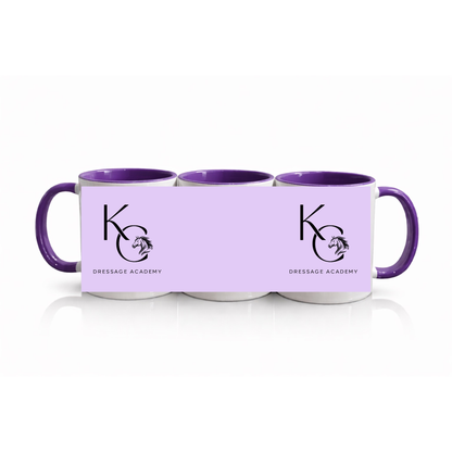 KC Dressage Academy Mug Purple