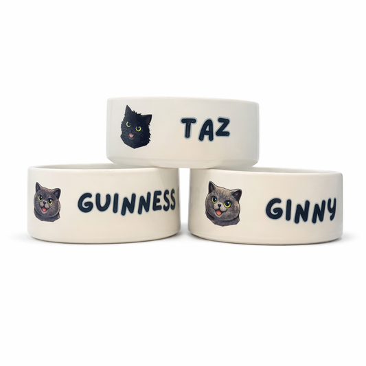 Personalised Ceramic Pet Bowl