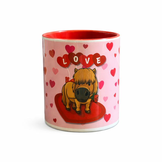 Valentines Cute Top Cat Mug