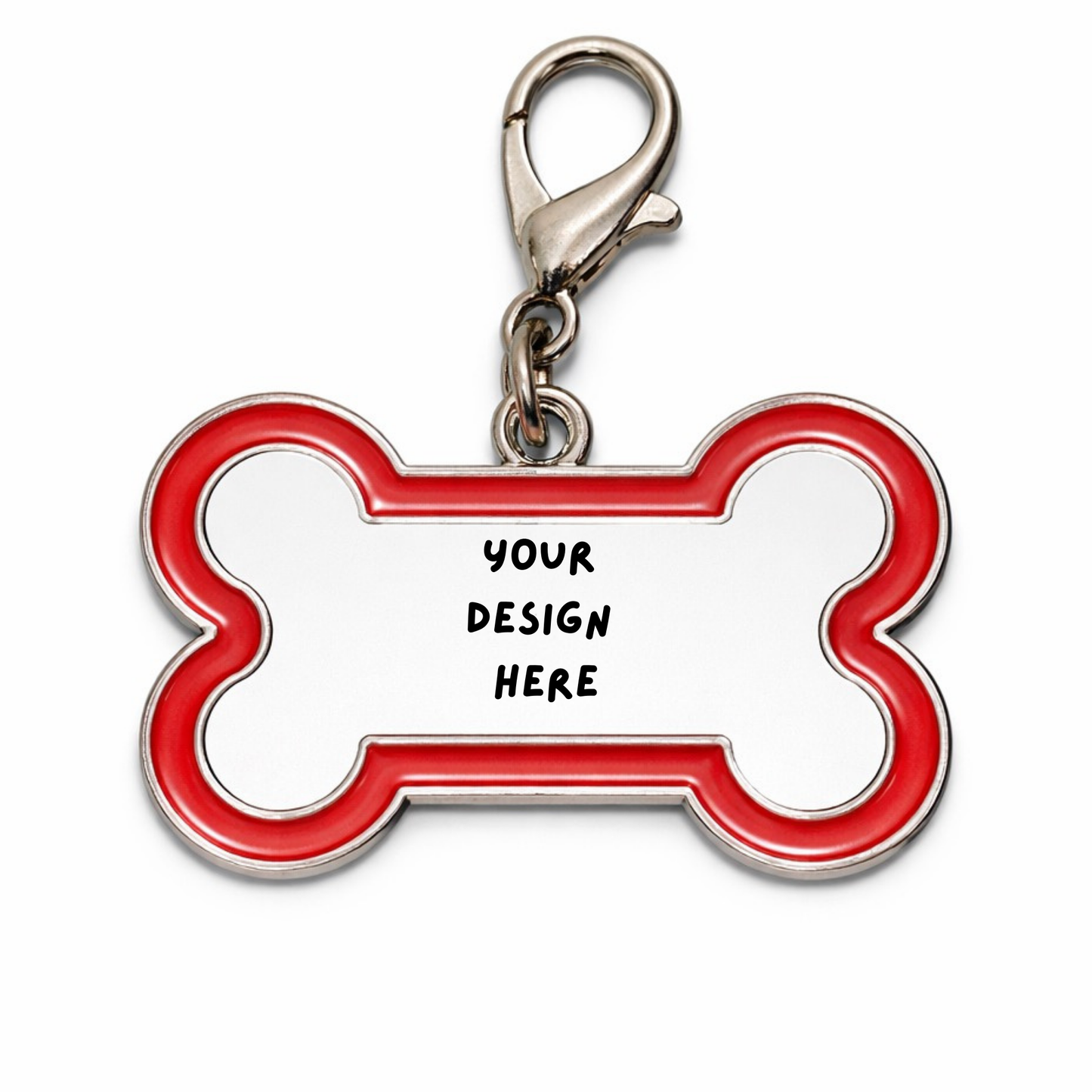 Personalised Metal Pet Tag Bone
