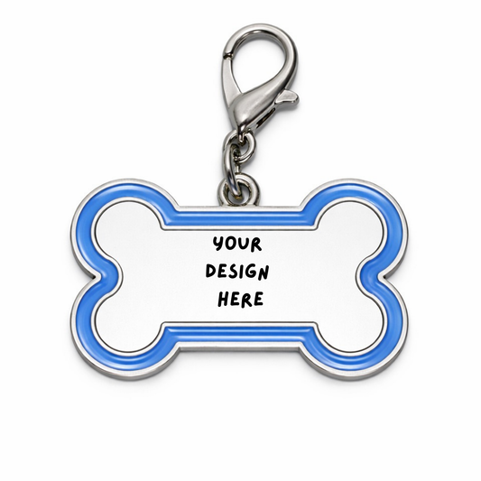 Personalised Metal Pet Tag Bone