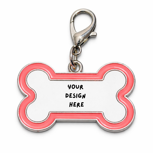 Personalised Metal Pet Tag Bone