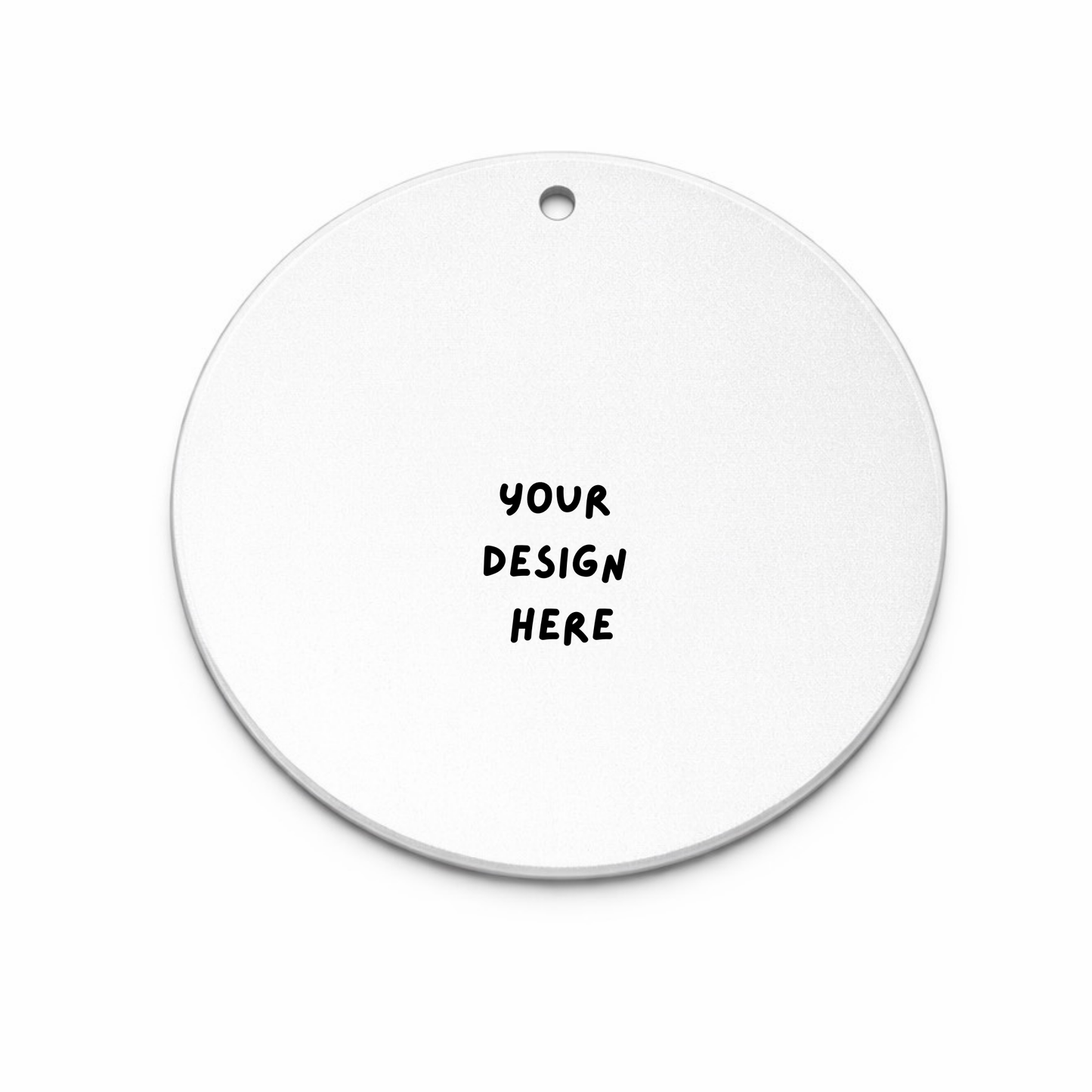 Custom Logo Keyring Polymer Round – Clubs & Businesses