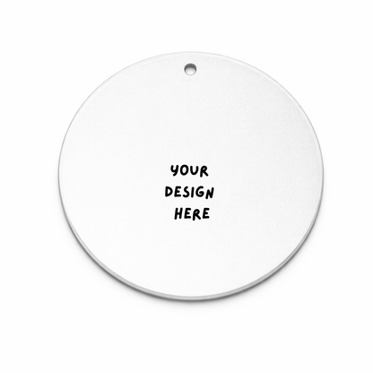 Custom Logo Keyring Polymer Round – Clubs & Businesses