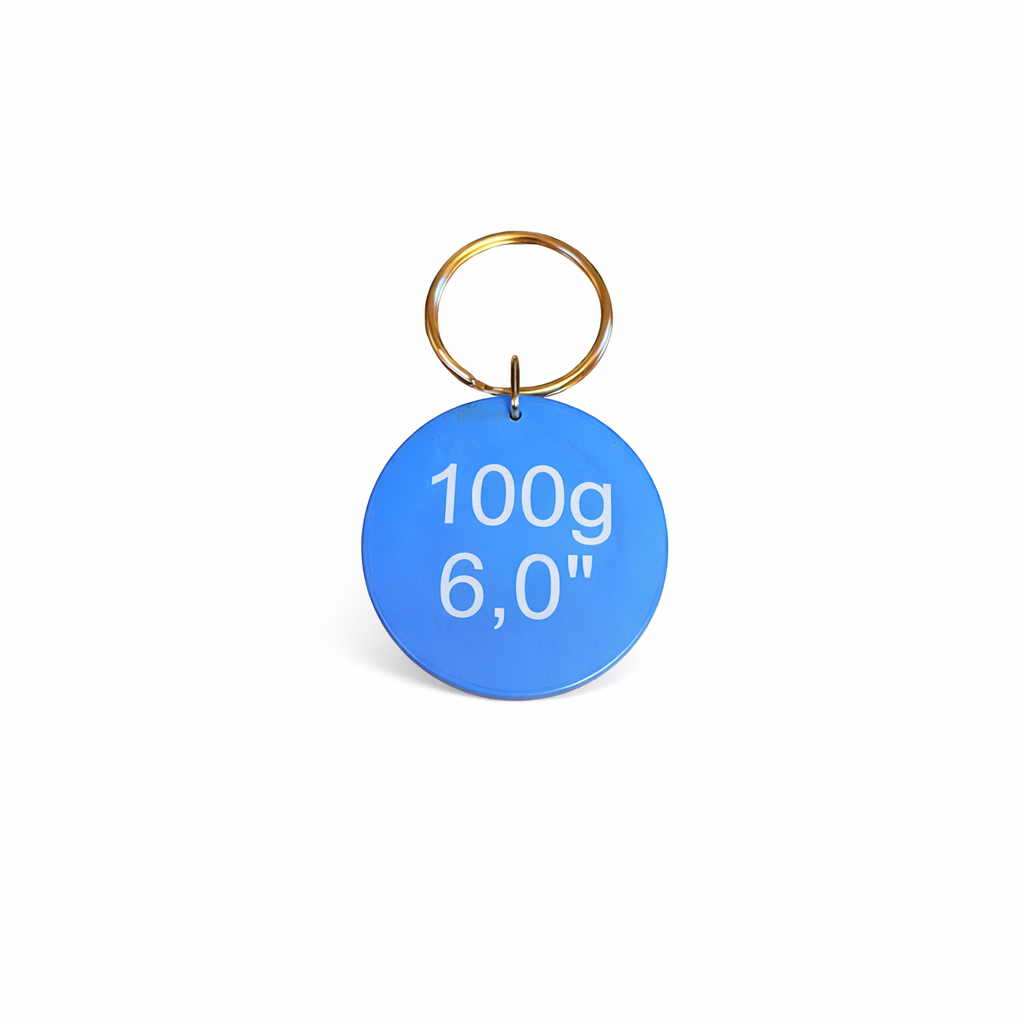 Personalised Large Rug/Tack Tag Polymer Round
