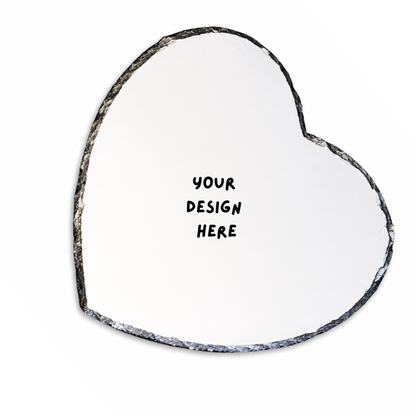 Personalised Heart Slate 20cm x 20cm