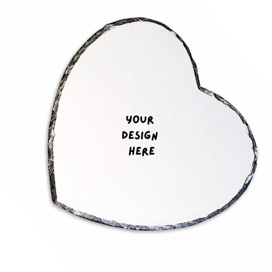 Personalised Heart Slate 20cm x 20cm