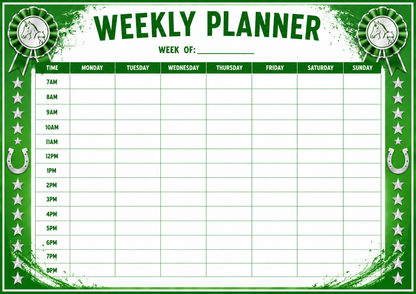 Weekly Planner Whiteboard