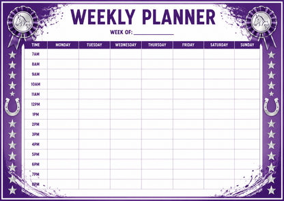 Weekly Planner Whiteboard