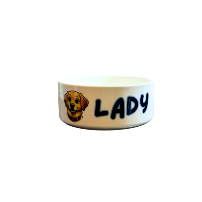 Personalised Ceramic Pet Bowl