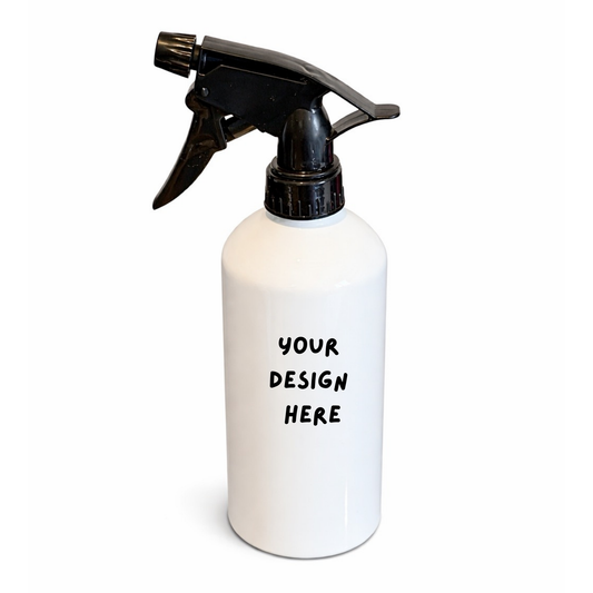 Personalised 400ml Aluminium Spray Bottle