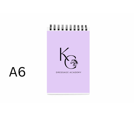 KC Dressage Academy A6 Notebook