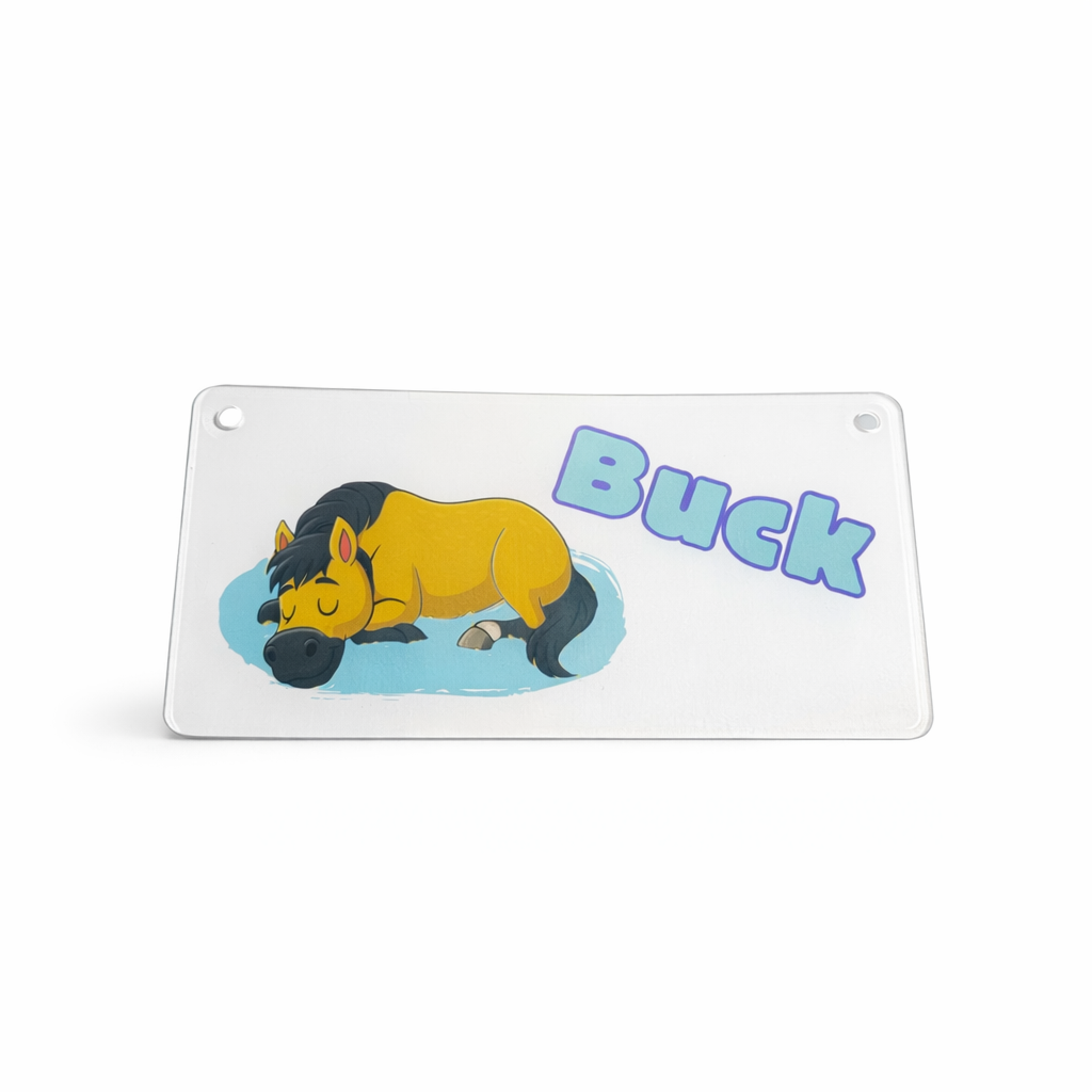 Personalised Stable Name Plate