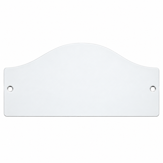 Personalised Round Top Stable Plaque / Sign 28.3cm x 14.1cm