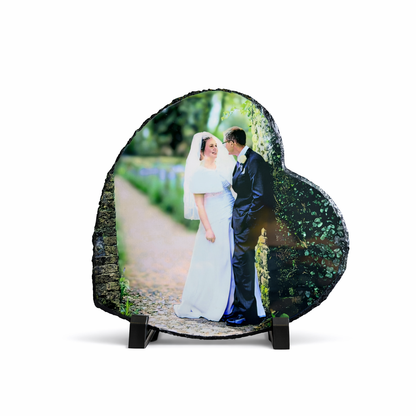 Personalised Heart Slate 20cm x 20cm