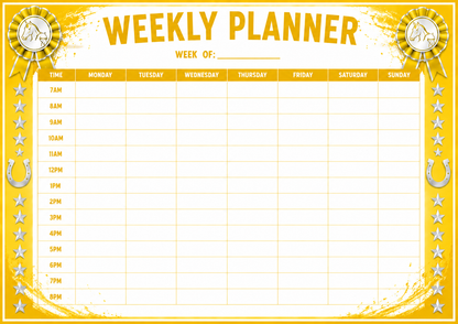 Weekly Planner Whiteboard