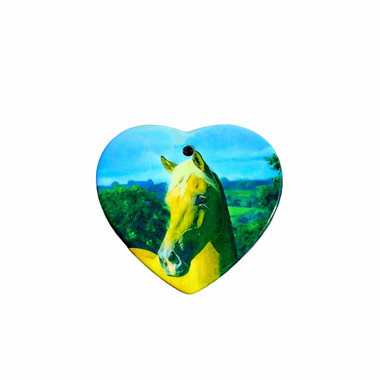 Personalised Ceramic Hanging Ornament Heart